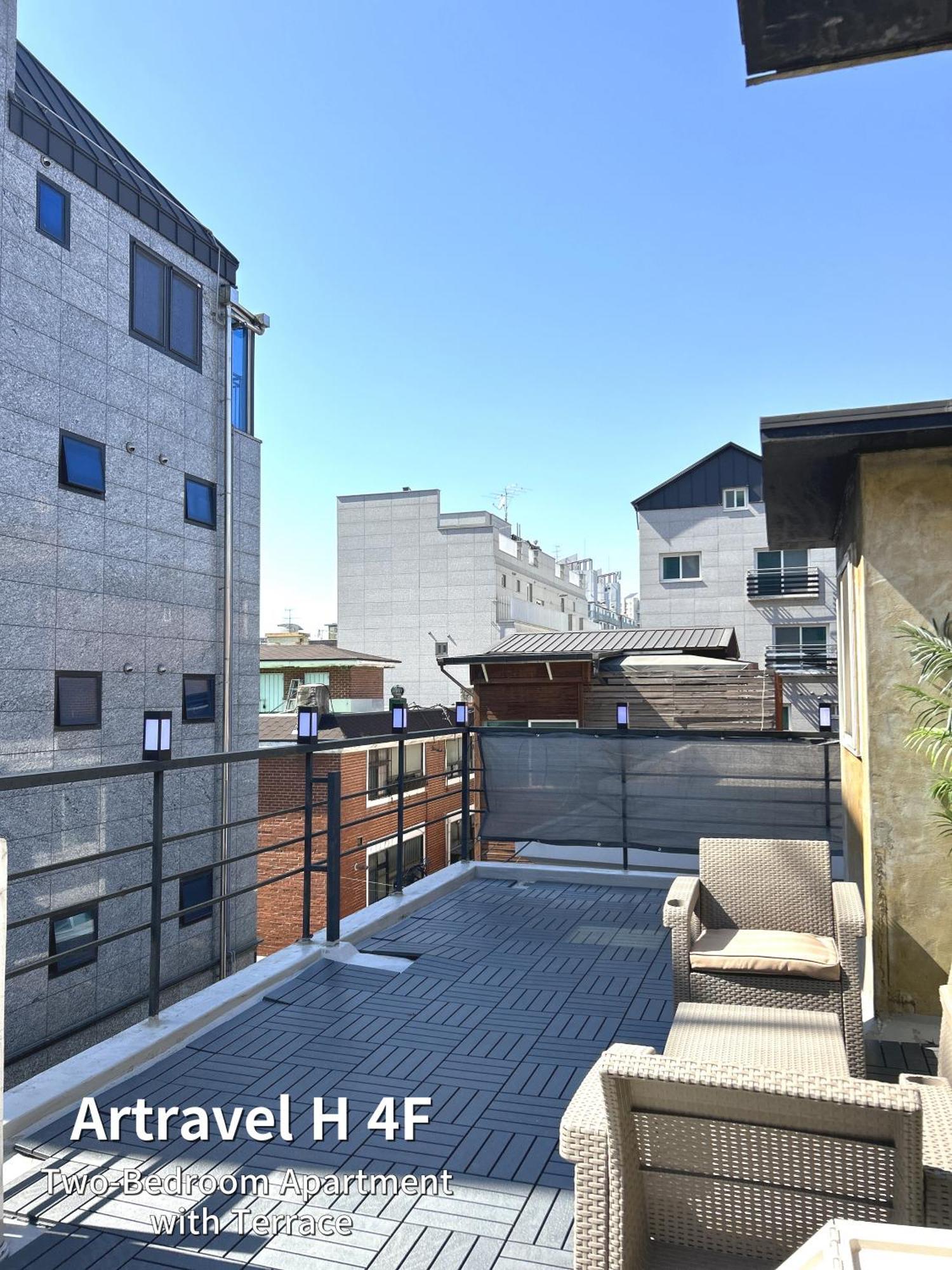 Апартаменты Artravel Hongdae Сеул Экстерьер фото